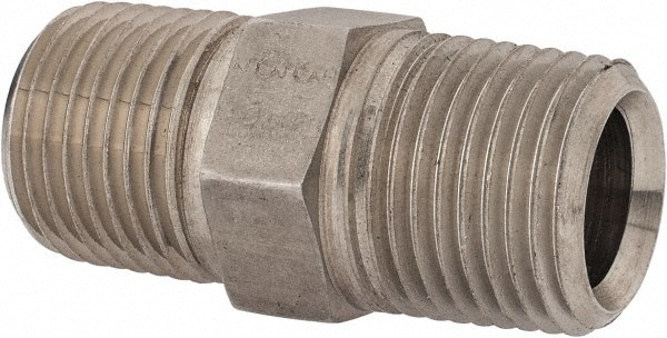 Industrial Pipe Hex Plug: 1/2
